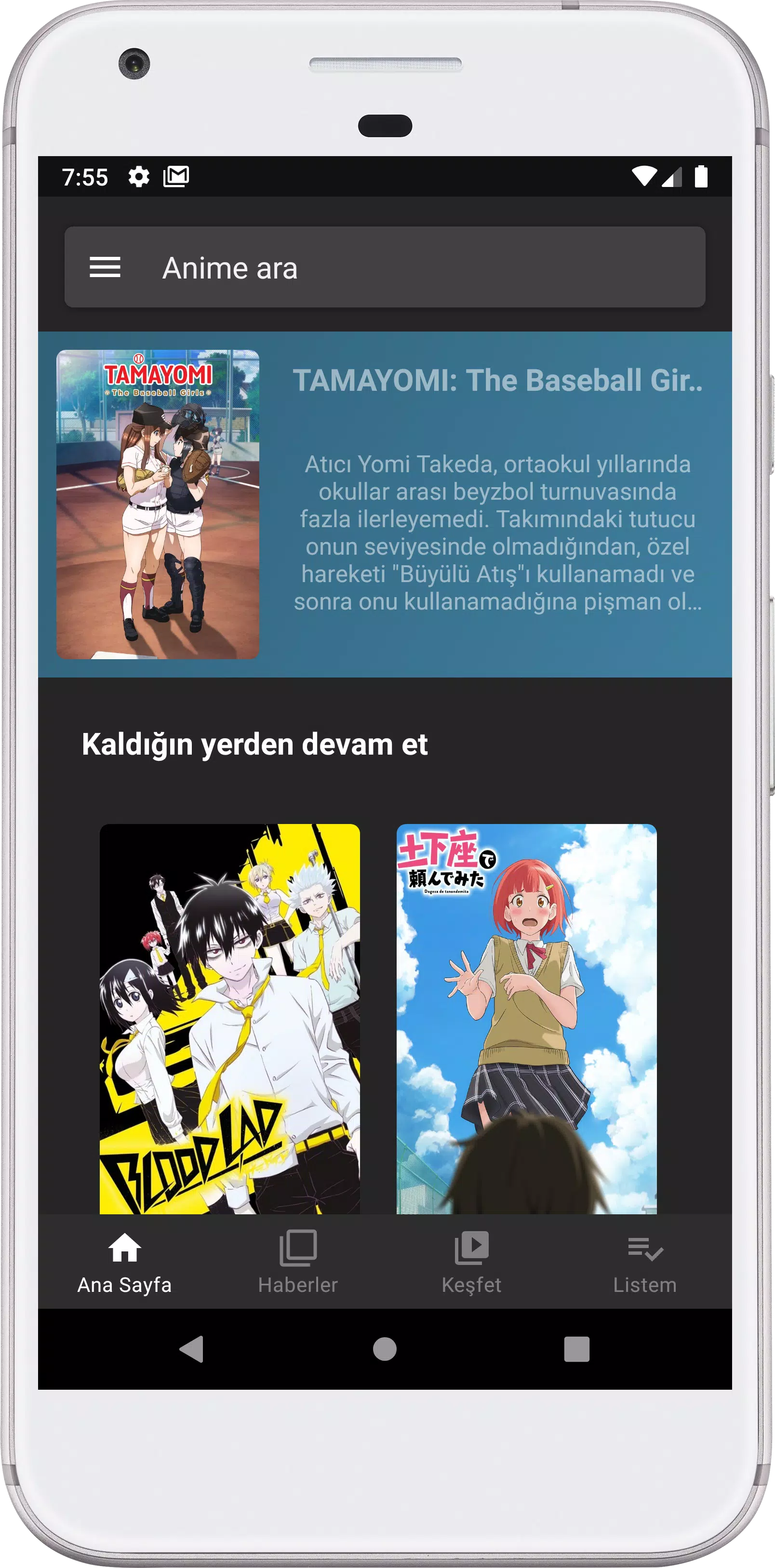 AnimeciX - Türkçe Anime 螢幕截圖 0