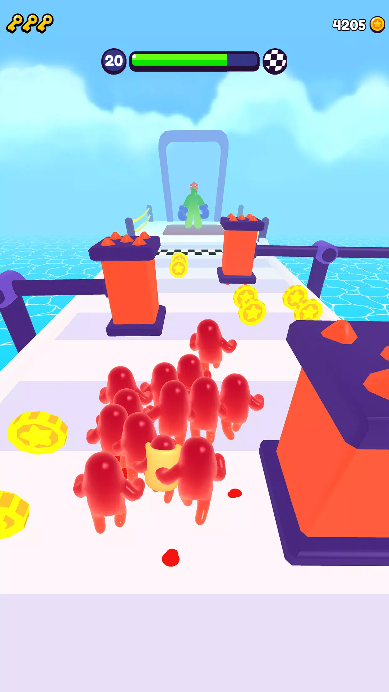 Join Blob Clash 3D: 러너 게임 스크린샷 3