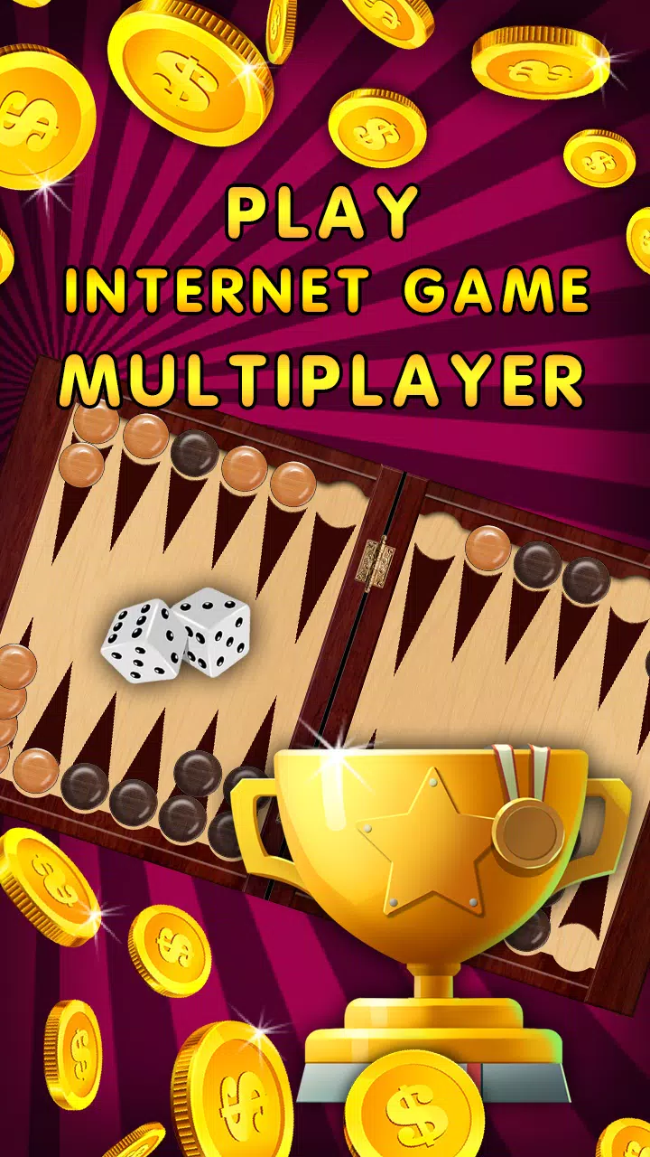 Backgammon Nard offline online Schermafbeelding 2