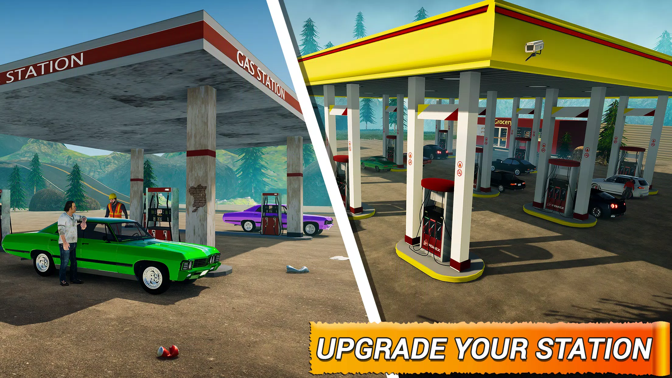 Gas Station Business Simulator স্ক্রিনশট 0