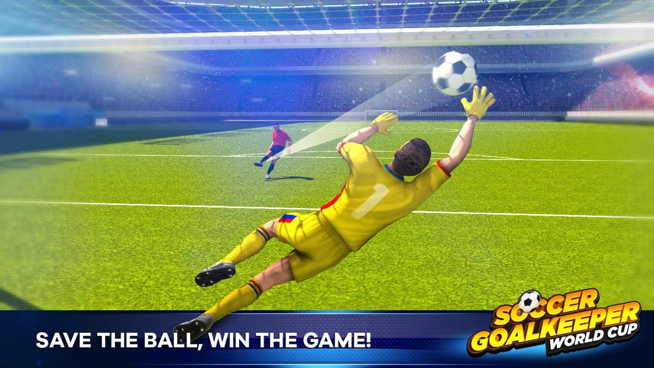 Soccer Goalkeeper Games 2024 스크린샷 1