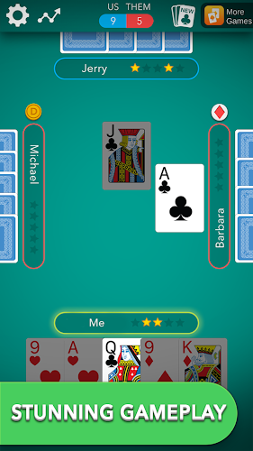 Euchre Classic Card Game Ảnh chụp màn hình 1