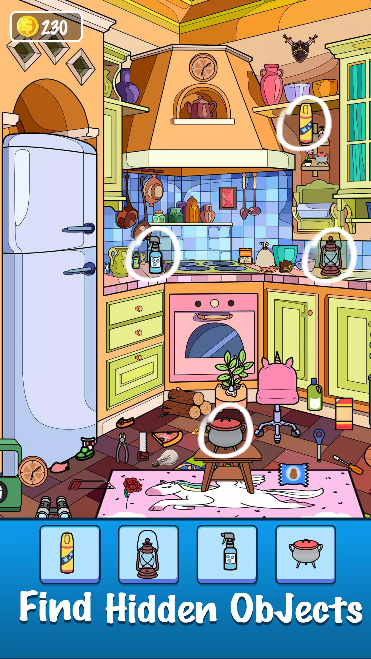 Find Tidy Hidden Objects Game Zrzut ekranu 0