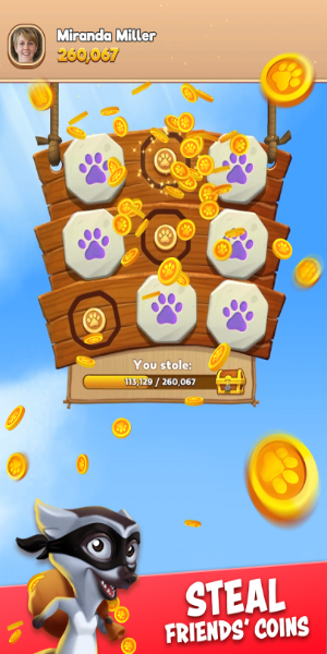 Animals & Coins Adventure Game ဖန်သားပြင်ဓာတ်ပုံ 2