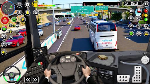 Grand City Racing Bus Sim 3D স্ক্রিনশট 3