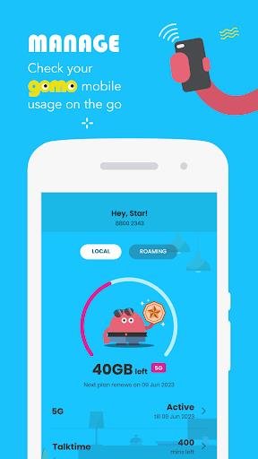 GOMO Singapore 螢幕截圖 3