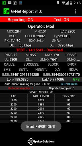 G-NetReport Demo Capture d'écran 3