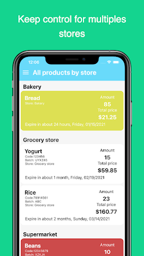Smart Expiry Tracker スクリーンショット 1