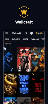 Wallcraft Cool 4K Wallpaper 4D 螢幕截圖 0