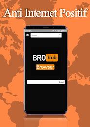 Brokep Hub Browser VPN Browser 螢幕截圖 2