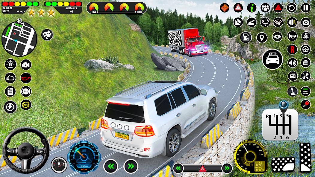 Parking Car Driving School Sim Mod স্ক্রিনশট 3