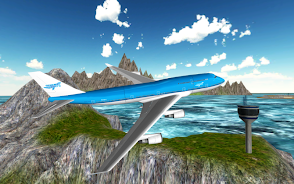 Flight Simulator: Fly Plane 3D Ekran Görüntüsü 1