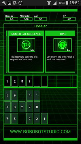 Schermata HackBot Hacking Game 3