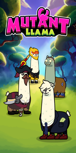 Mutant Llama: IDLE Breed Games 螢幕截圖 1