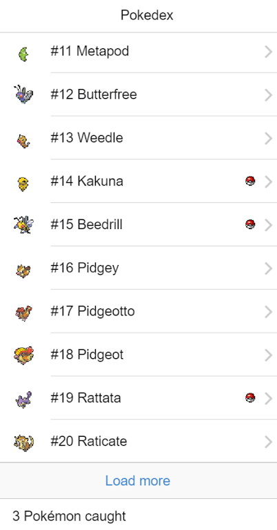 Pokedex Tracker Скриншот 1