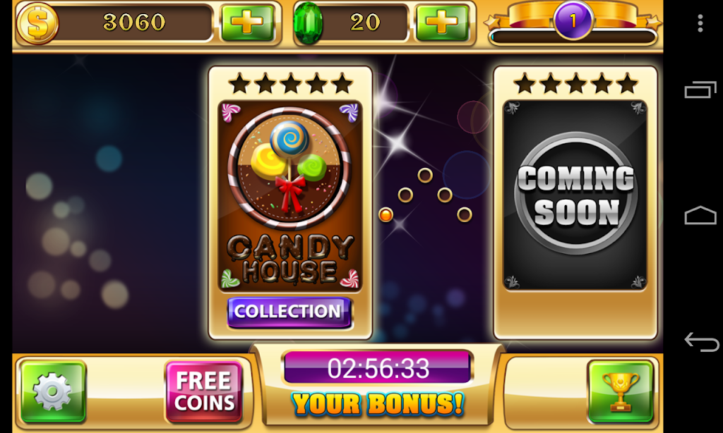 Slots - Candy Story - Slot Machines & Casino Games स्क्रीनशॉट 1