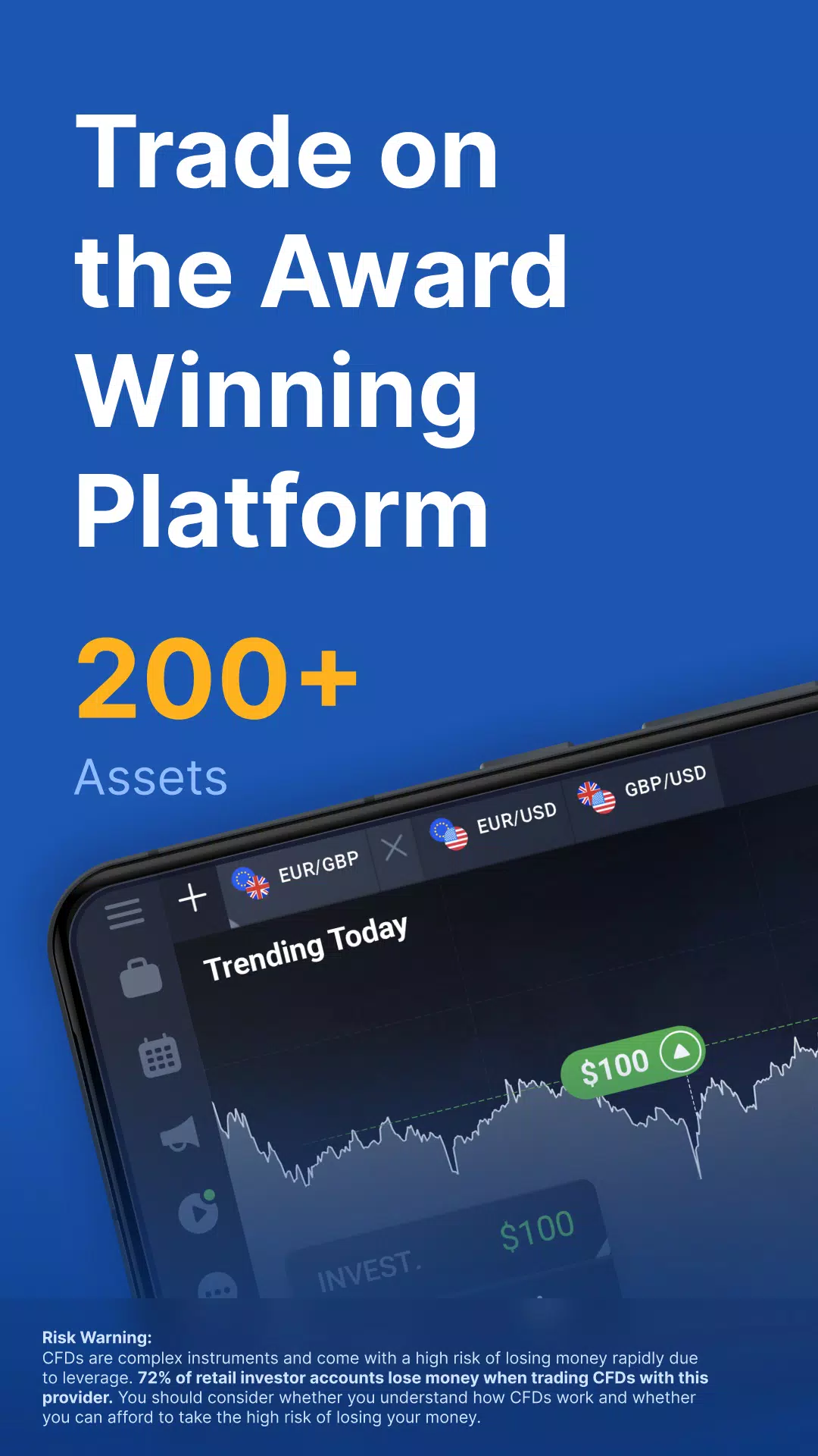 Schermata IQ Option – Trading Platform 1