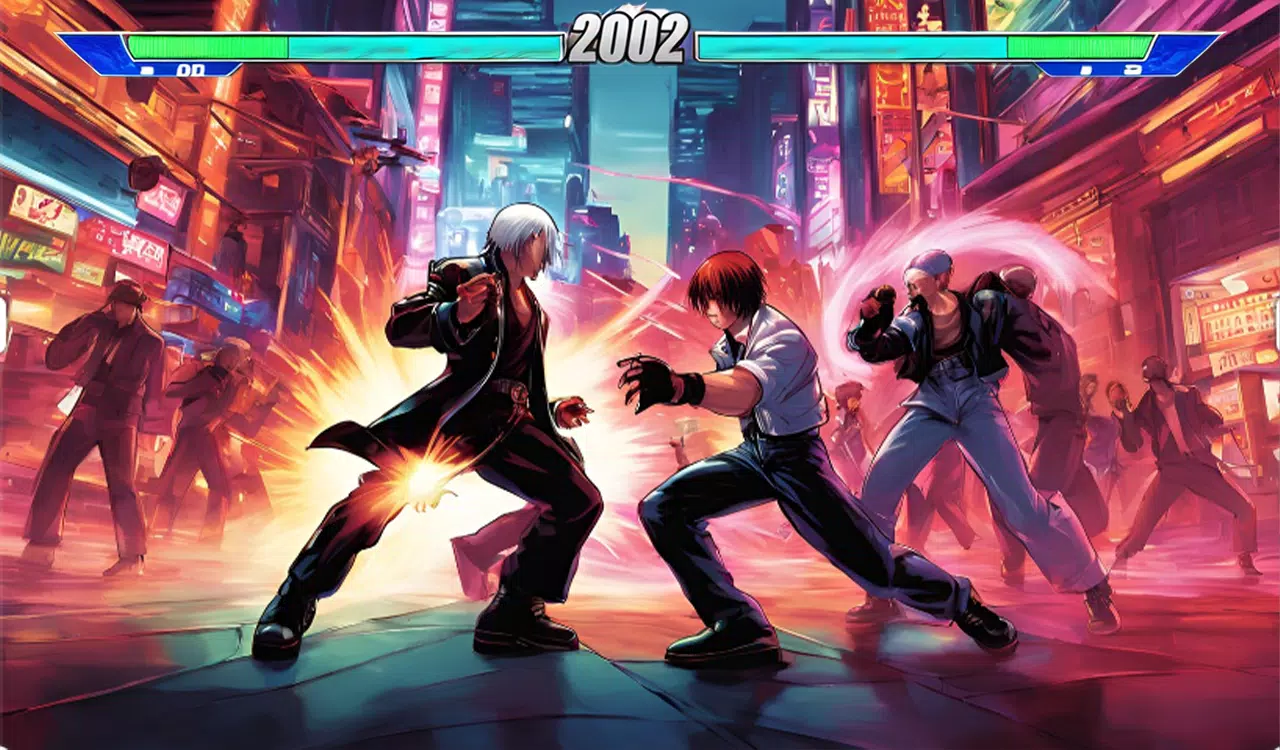 Old fighting 2002 classic mame Zrzut ekranu 1