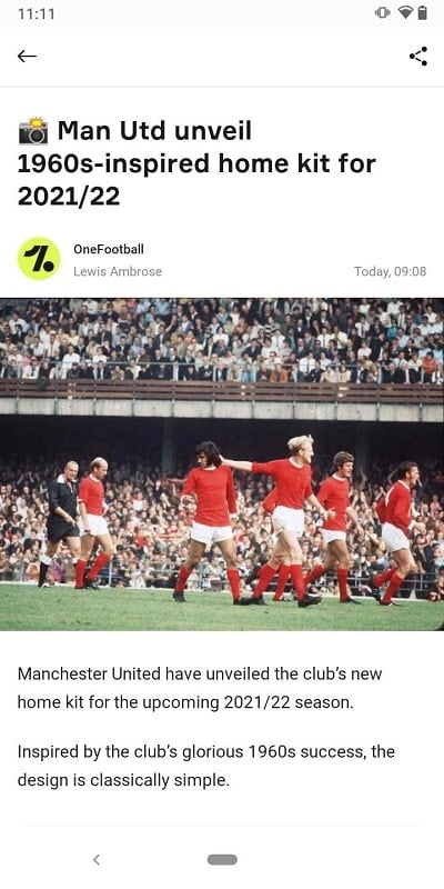 OneFootball - Soccer Scores Zrzut ekranu 3