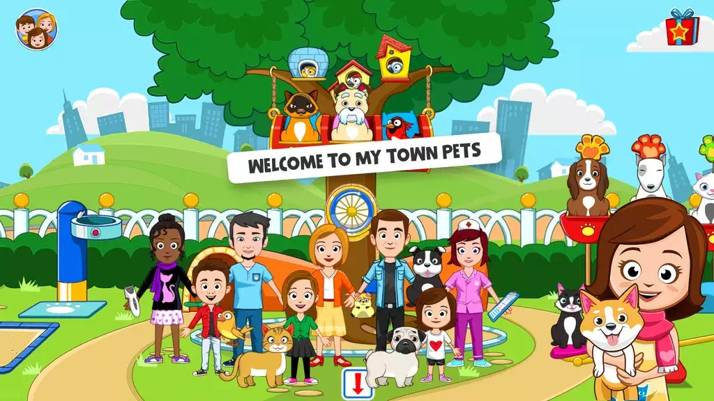 My Town: Pet games & Animals Ảnh chụp màn hình 0