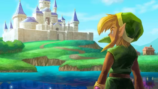 Arte de Link e Zelda