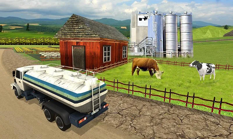 Cow farm milk factory farming Скриншот 1