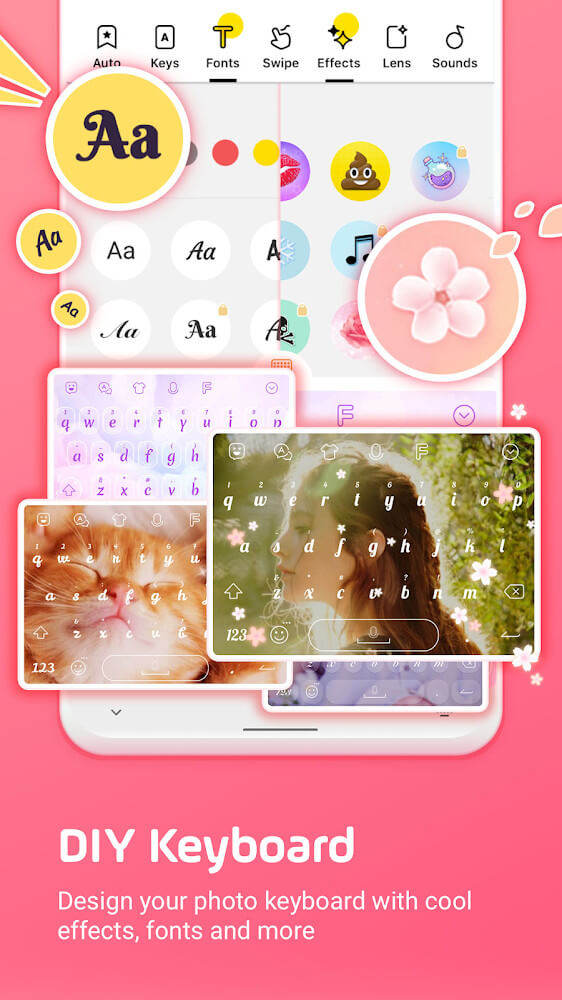 Facemoji Emoji-Tastatur&Design Screenshot 0