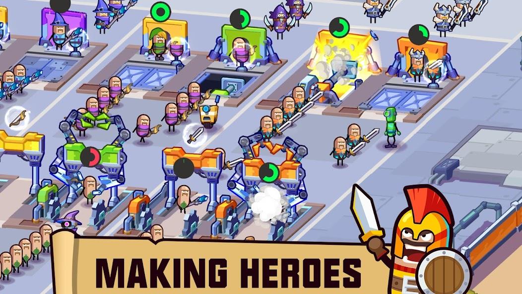 Hero Making Tycoon Mod应用截图第2张