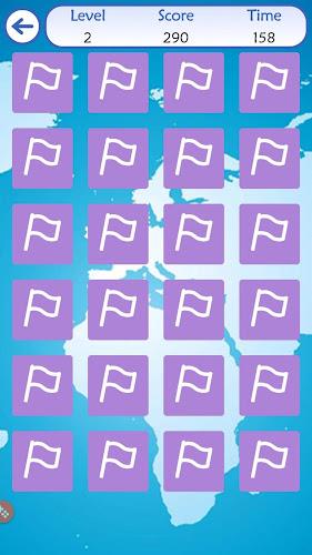 Flags Memory Game স্ক্রিনশট 3