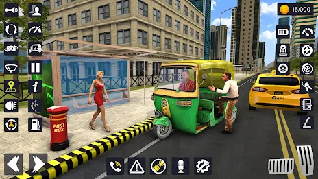 TukTuk Auto Rickshaw:City Taxi スクリーンショット 3