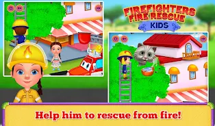 Firefighters Fire Rescue Kids স্ক্রিনশট 2