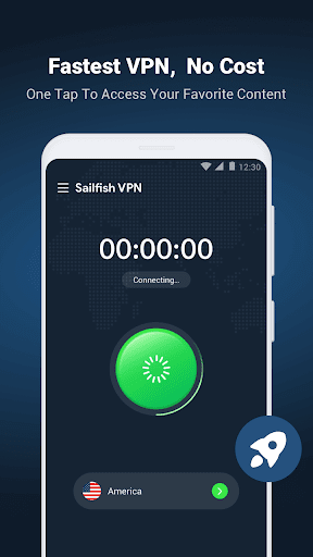 SailfishVPN - Fast, Secure VPN Captura de tela 2