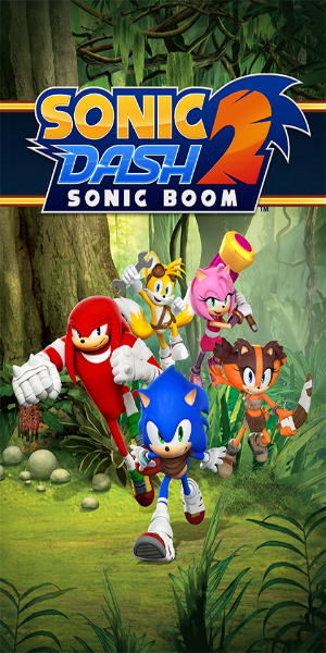 Sonic Dash 2: Sonic Boom Run Captura de tela 0