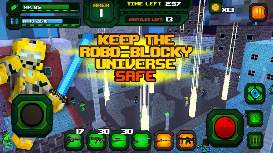 Rescue Robots Sniper Survival Schermafbeelding 3