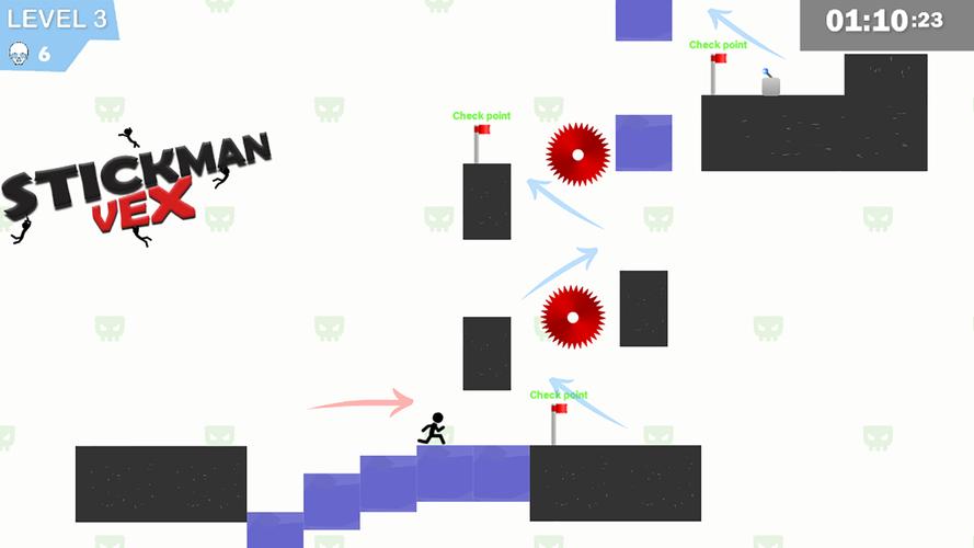 Stickman Impaled : Vex 螢幕截圖 1