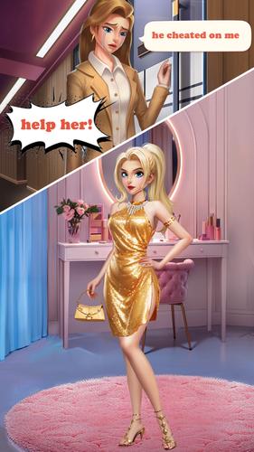 Serena’s Secret:Merge Makeover Captura de tela 0