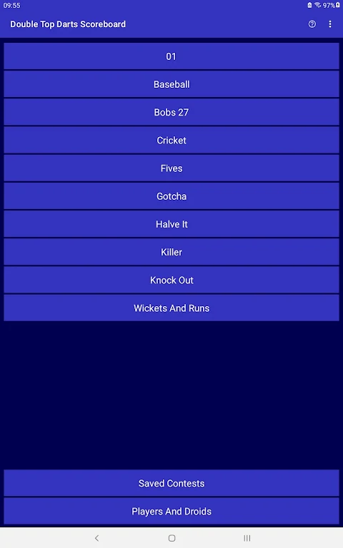 Double Top Darts Scoreboard应用截图第0张