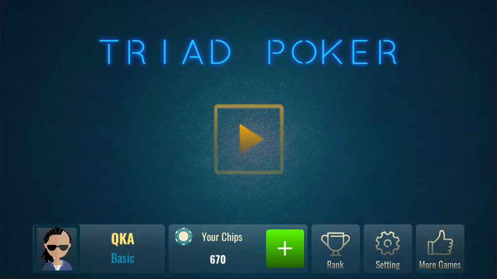 Lieng Offline - Triad Poker 3 ภาพหน้าจอ 0