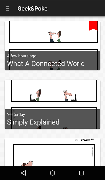 Geek&Poke Скриншот 0