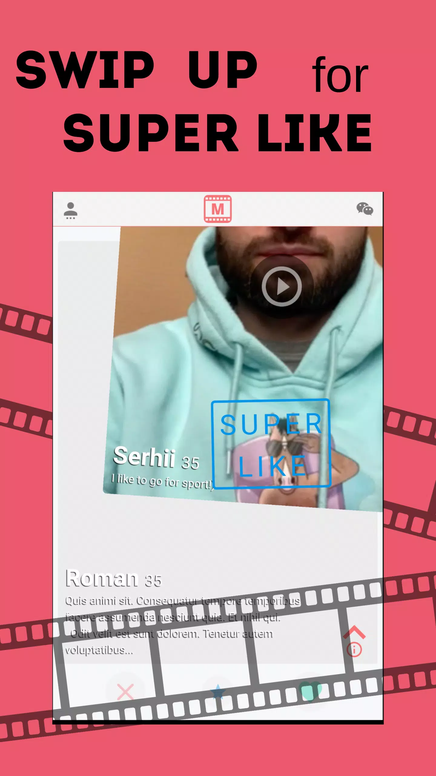 TapeMeet Dating.Meet.Chat ภาพหน้าจอ 1