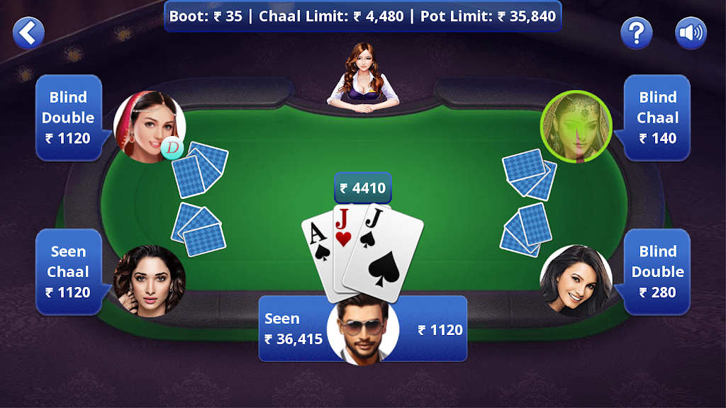 Teen Patti Offline 螢幕截圖 2