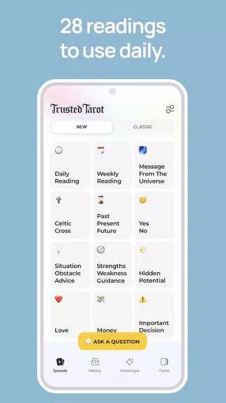 Trusted Tarot 螢幕截圖 1