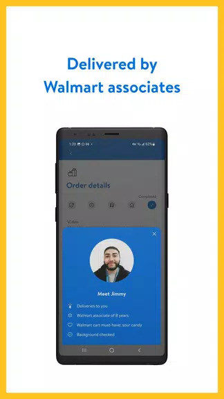 Walmart InHome Delivery Capture d'écran 1