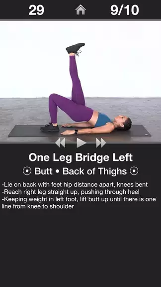 Schermata Daily Butt Workout - Trainer 2