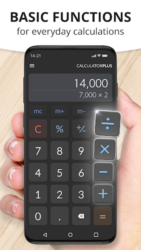 Calculatrice Plus - Calculator Capture d'écran 1