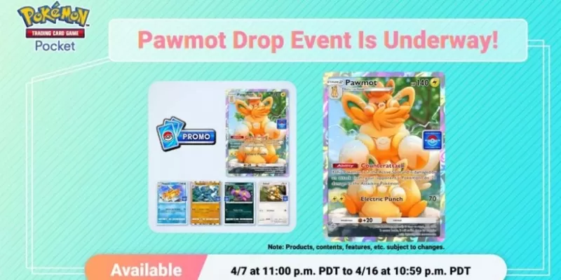 Pawmot ataca en el último evento de caída de Pokemon TCG Pocket