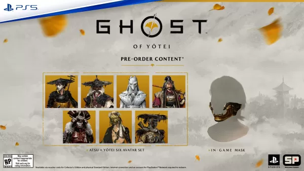 Ghost of Yotei preorder bonus items