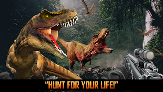 Wild Dino Hunting Jungle Games Tangkapan skrin 3