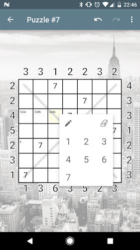 Skyscrapers Number Puzzle ဖန်သားပြင်ဓာတ်ပုံ 1