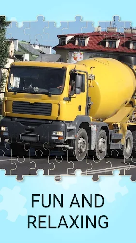 Concrete mixer truck puzzles ဖန်သားပြင်ဓာတ်ပုံ 3